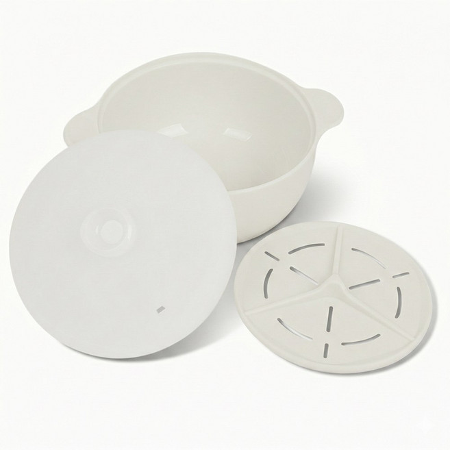 테리토 국산 플래티넘 실리콘 멀티 실릿찜, 1개, 아이보리 1300ml