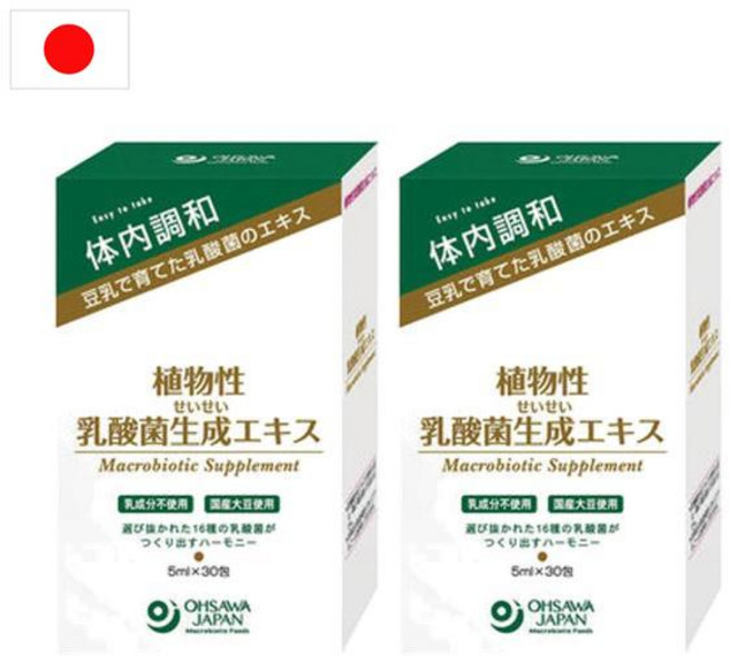 일본 LATIS 락티스 식물성 프로바이오틱스 유산균 생성 물질 추출물 엑기스 5ml 30개입 2팩, 150ml