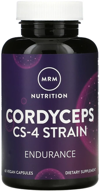 MRM Nutrition 동충하초 CS-4 균주 베지캡슐 60정, 1개, 60개 - 쿠팡