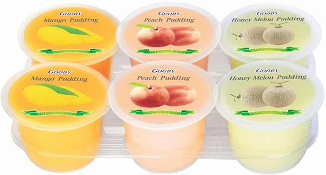 구디 혼합푸딩 120g x 6컵 x 5팩 총 30컵, 30개