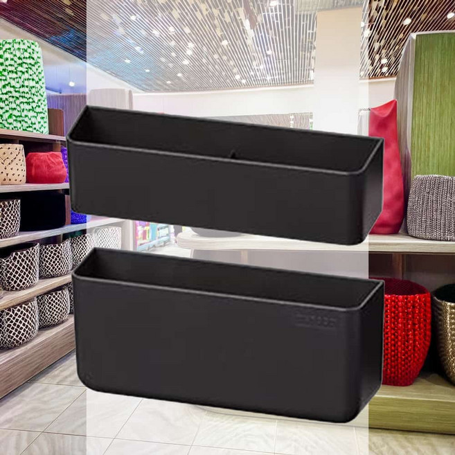 On동네 우산꽂이 자석형 자동차용컵홀더, 화이트