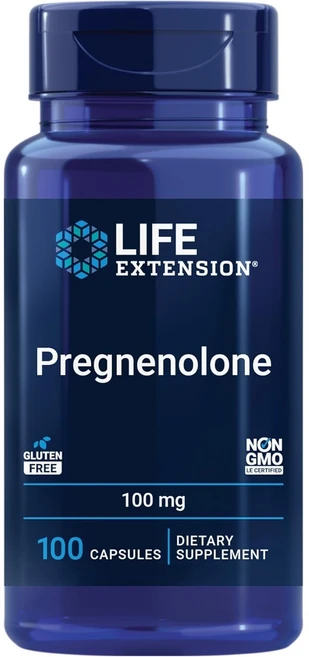 Life Extension Pregnenolone 프레그네놀론 100mg 100정, 1개 - 쿠팡