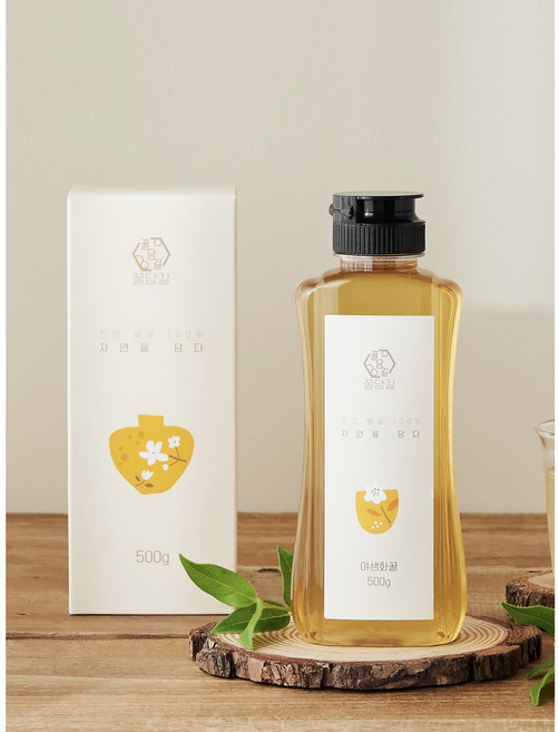 꿀담길 야생화꿀 (잡화꿀) 100% 국내산 천연벌꿀, 1개, 1kg