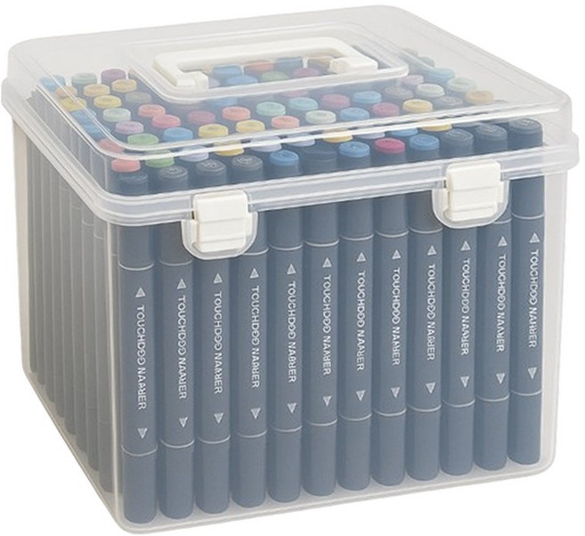 [메잌미] 터치 디자인 트윈마카 마카펜 (120색/PP케이스), 1개, 120색