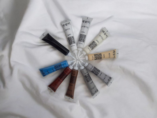 메꿈이 10종색상세트 1세트 메꾸미 스크래치 바닥 보수 마루 인테리어필름 시트지 보수제 도배 보수 페인트보수