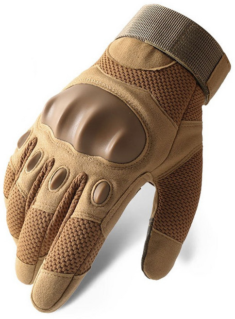 오토바이 장갑 바이크 클래식 장갑 스마트폰 터치 메쉬 타입, 베이지