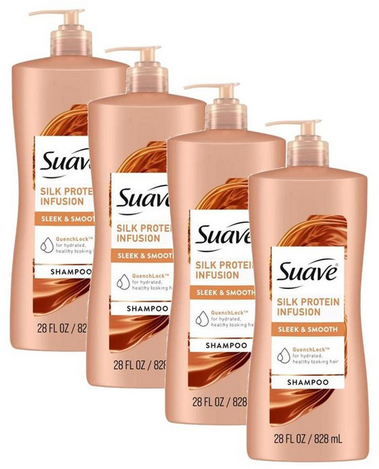 수아브 실크 프로틴 인퓨젼 슬릭 앤드 스무스 샴푸 Suave Silk Protein Infusion
