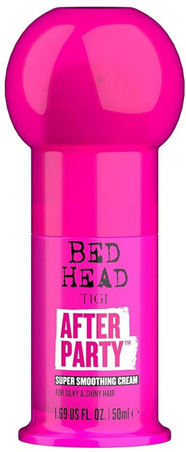TIGI After Party Bed Head 슈퍼 스무딩 크림 곱슬머리 헤어 스타일링 제품 또는 칙칙한 머, TIGI After Party Bed Head 슈퍼 스, 1, 50ml