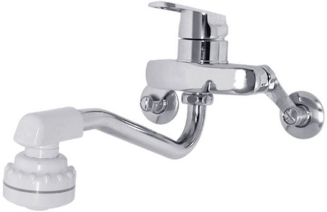 디에스 파이프 싱크대수전 수도꼭지 씽크대 주방수전, 무지개 파이프 싱크대수전 수도꼭지 씽크대 주방수전, 1개