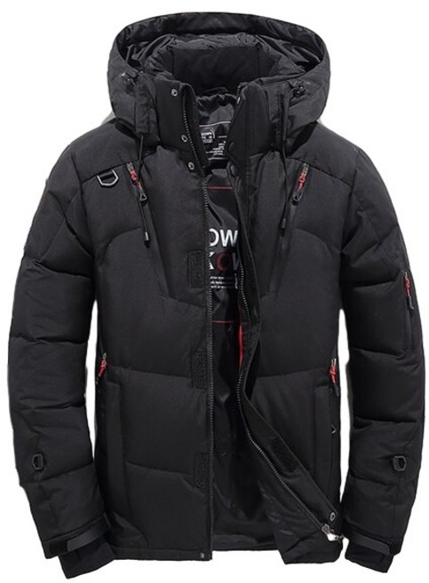 남자 구스 숏패딩 자켓 겨울 다운패딩 블랙프라이데이