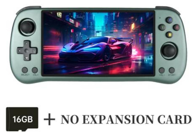 고전 레트로 게임기 게임 콘솔 게임 박스 POWKIDDY X55 5.5 인치 1280*720 IPS 화면 RK3566 휴대용 오픈 소스 선물, 1개, 6) green  16GB, Pale green  16GB