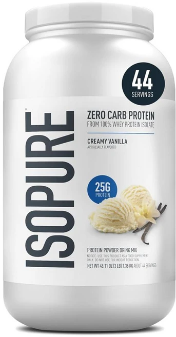 이소퓨어 분리유청 단백질 파우더 제로탄수화물 무맛 Isopure WPI Powder Unflavored, 1.36kg, 1개 - 쿠팡
