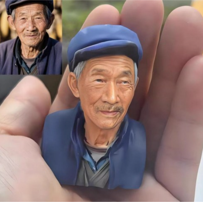 디테일 인물 피규어 3D 전신 반신 프린팅 맞춤제작 사진, 1개