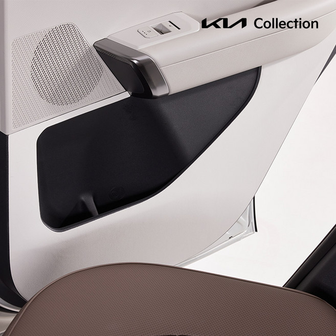 기아컬렉션 순정 악세서리 레더 도어커버, 미스티그레이, 기아 디올뉴 셀토스 SP3