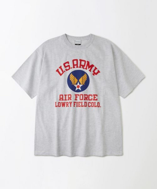 아웃스탠딩MIL SERIES TEE(U.S. ARMY)1MELANGE GRAY