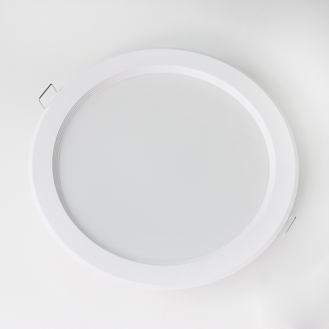 플럭스 오스람 국산 7인치 LED 다운라이트 30W KS 매입등 상가등 복도등 욕실 방습등, 1개, 7인치일반-주광색(하얀빛/5700k)