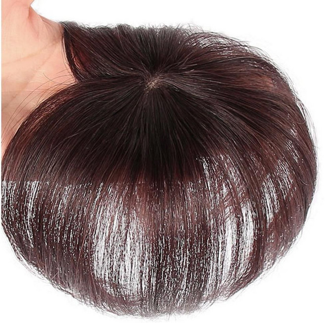 데일리위그 인조 두피 숏컷 정수리 가발 볼륨 정수리커버 남녀공, passionstory 내추럴브라운15cm, 1개