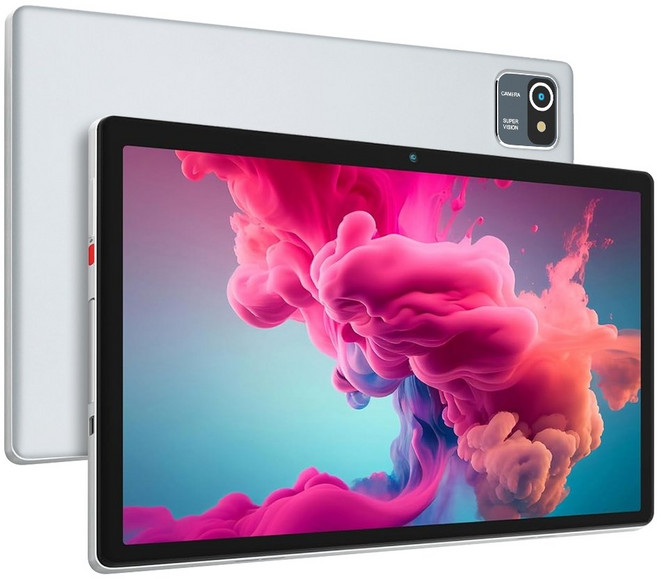 Wqplo MB1001 태블릿PC 안드로이드 13 10.1인치 태블릿 RAM 6GB, Wi-Fi, 실버/Silver, 64GB