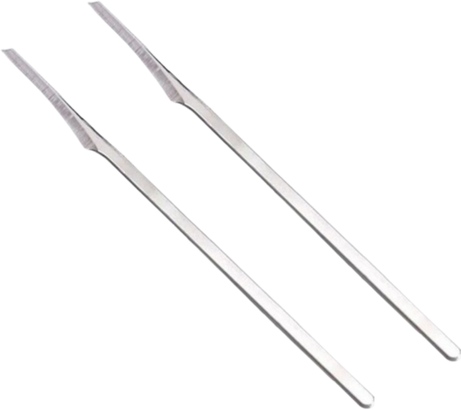 패디플래닝 발각질 제거 롱 블레이드 나이프, 1개입, 2개