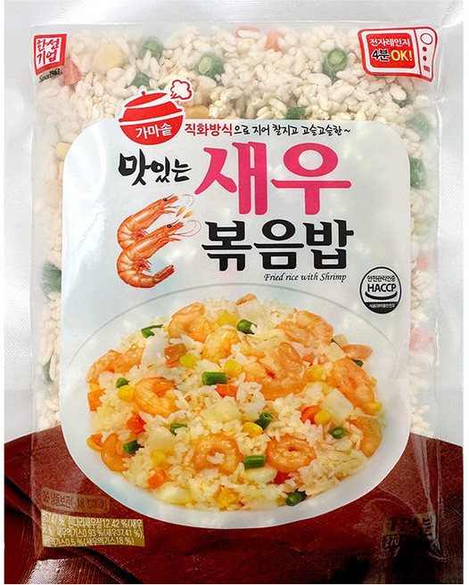 한성기업 새우 볶음밥, 1개, 270g