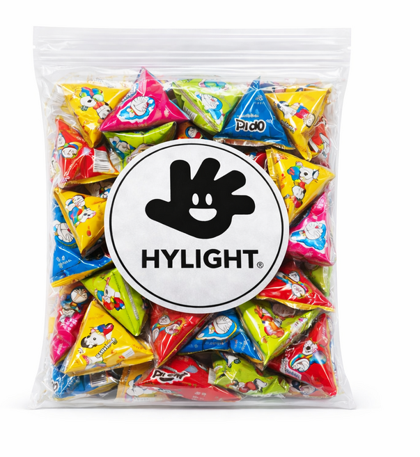 하이라이트 초코빈 캐릭터 삼각봉투, 160개, 6g