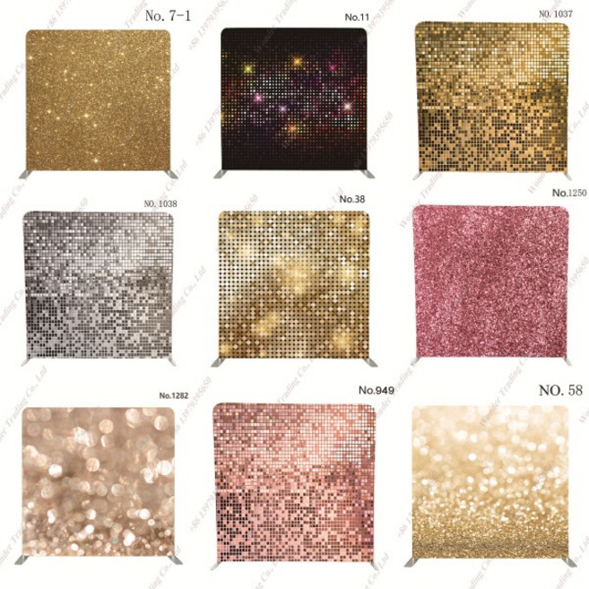 파운데이션 팔레트파운데이션 리퀴드파운데이션 기초 알루미늄 대를 가진 주문 두 배 편들어진 베개 상자, 02 7.5ftx7.5ft, 02 1standwith4cover, 1