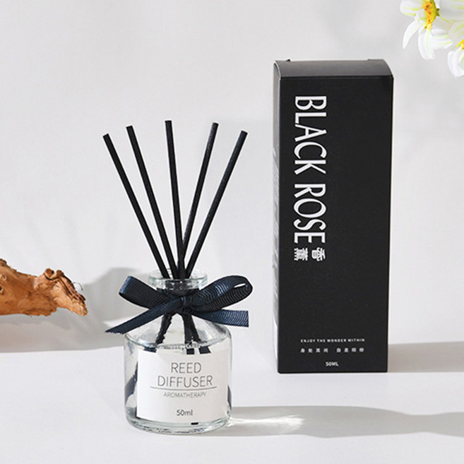 BLACK ROSE 黑玫瑰香氛精油擴香組 室內香氛, 希爾頓【1瓶】, 50ml, 1件