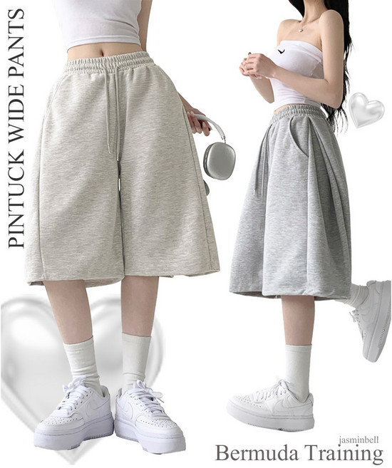 자스민벨 로니 버뮤다 트레이닝 7부 팬츠
