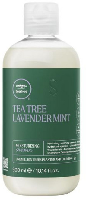 티트리 라벤더 민트 보습 샴푸 수분 공급 + 진정 거친 모발 건조 모발용, 1개