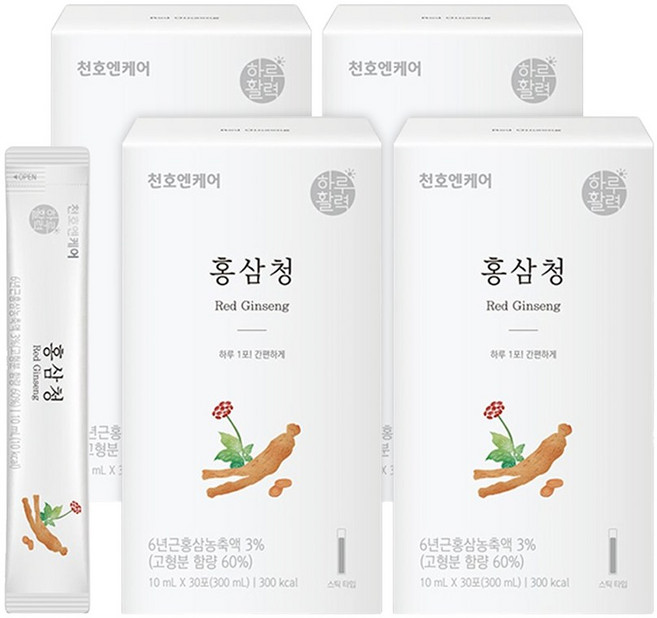 천호엔케어 홍삼청, 10ml, 120개