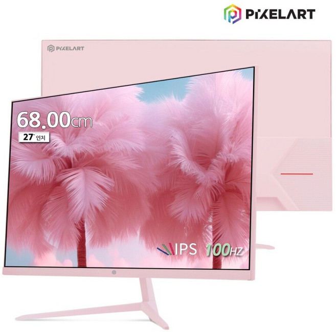 픽셀아트 AURORA PAC2799P 핑크 일반 IPS 아이케어 프리싱크 리얼 100, 68cm