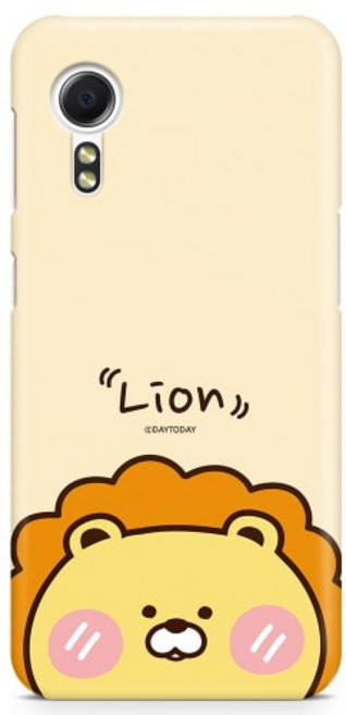 데이투데이 갤럭시X커버5 케이스 애니멀 페이스 하드 SM-G525N