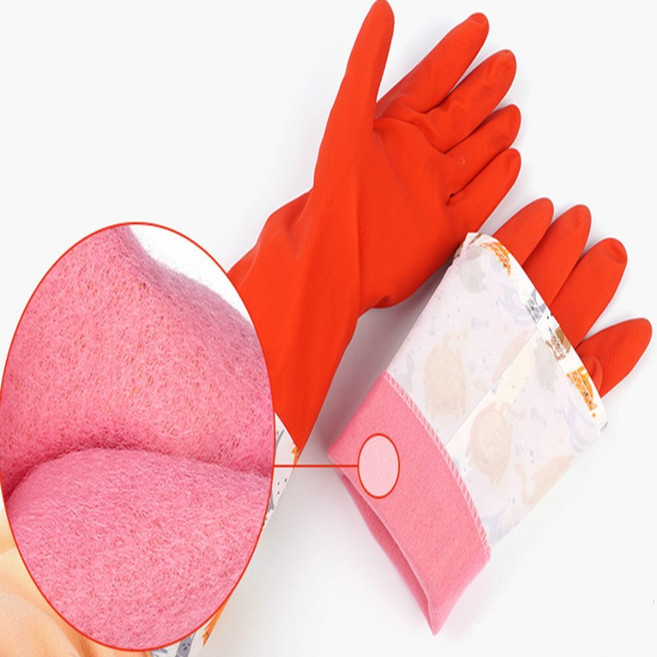 헤이븐픽 기모 고무장갑 니트릴장갑