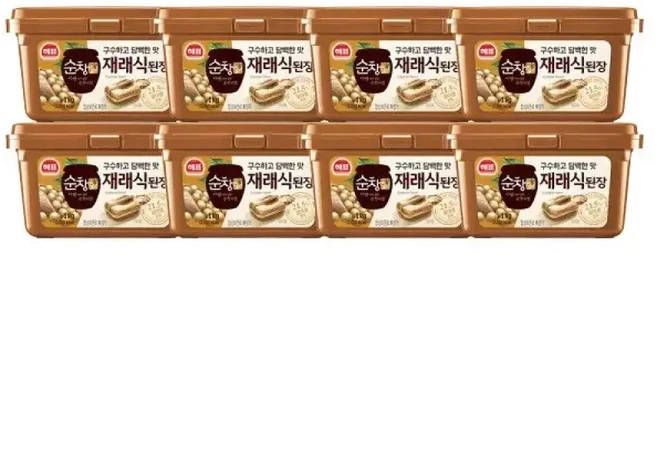 사조해표 순창궁 재래식된장 1kg x8개, 1개