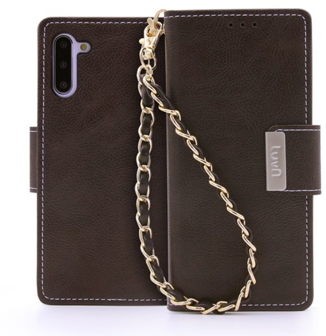 국내제작 푸가케이스 5개의 카드수납과 지폐수납 손목체인 마그네틱 잠금 지갑형 핸드폰 휴대폰 케이스