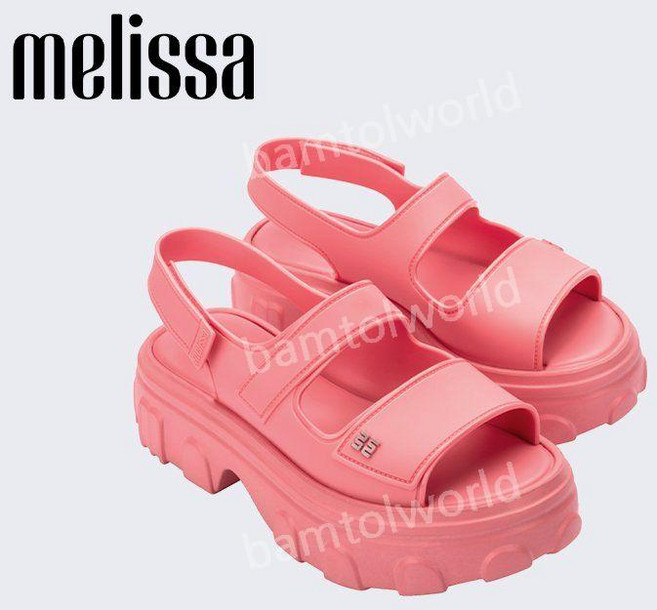 Melissa 2025 New 멜리사샌들 포제션 여름 젤리슈즈 두꺼운 밑창 비치슬리퍼 여성슬리퍼