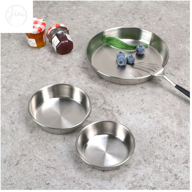 더에스 스텐 낮은 소스볼 1호 소스그릇 스테인레스식기 소스종지