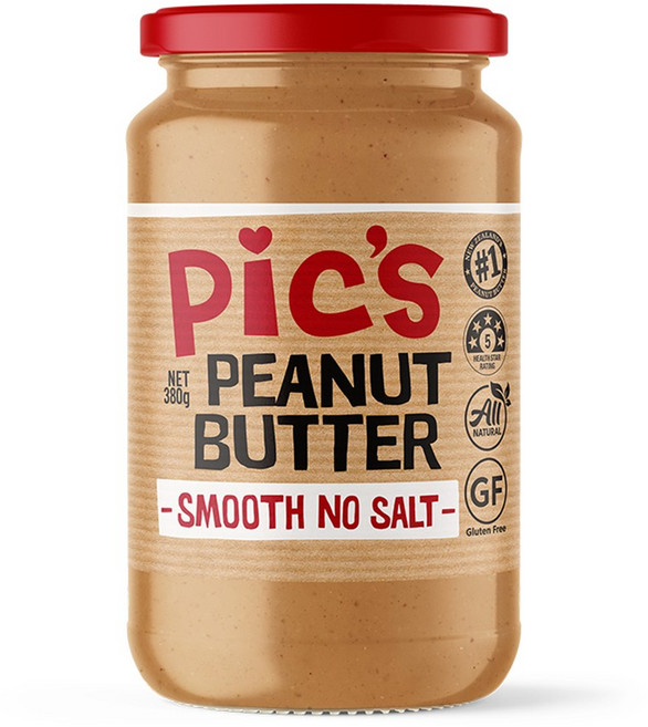 픽스 피넛버터 스무스 무가당 무설탕 땅콩버터, 380g, 1개