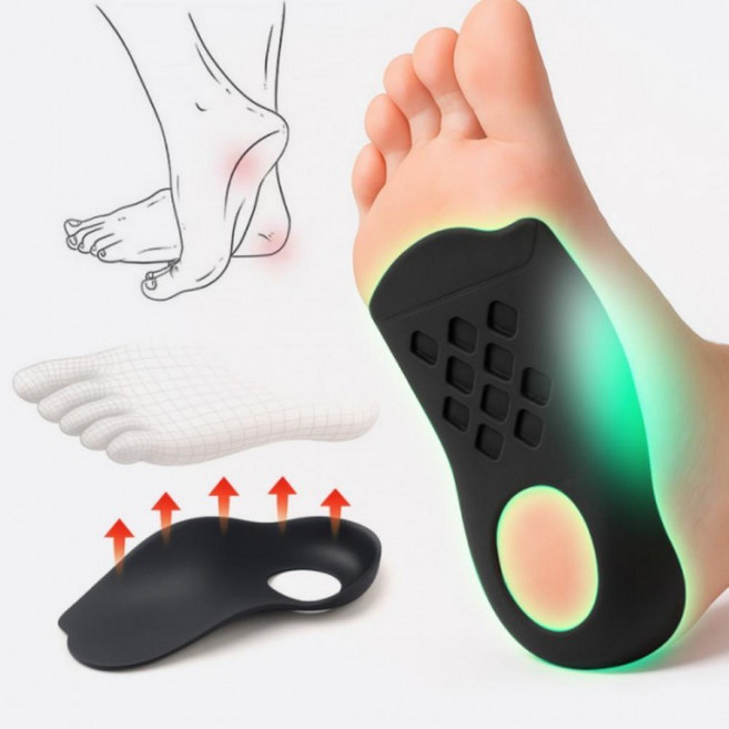 메디풋 시소 보조 기능성 아치형 깔창 족저근막염 평발