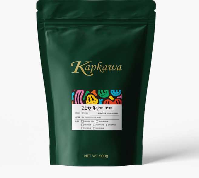 캅카와 탄자니아 고소한 못난이 원두커피 500g, 1개, 프렌치프레스(굵음)