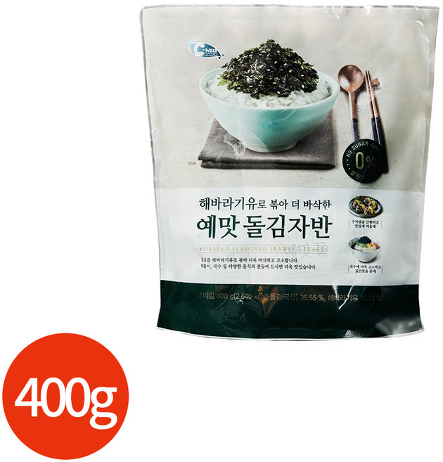 C-WEED 예맛 돌 김자반, 1개