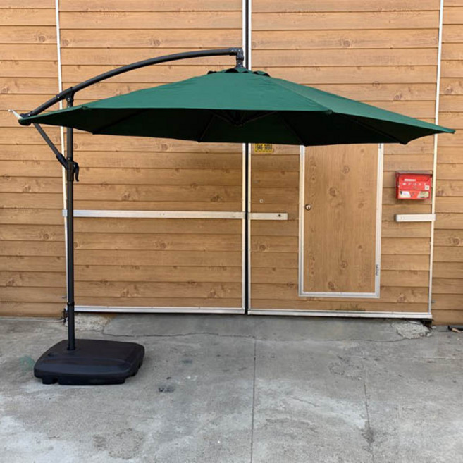 신호등 파라솔 3m(파라솔+물통포함) 가정용 천갈이 A/S 가능, 그린파라솔-물통받침대세트