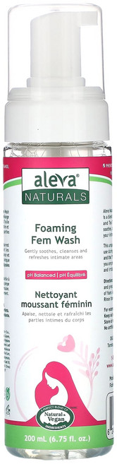 Aleva Naturals 포밍 펨 워시 200ml(6.75fl oz), AlevaNaturals포밍펨워시200ml675floz, 1개, 200ml