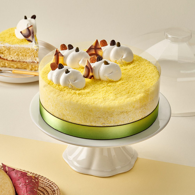 [떡보의하루 본사] 쌀케이크 맛있 고구마케익 전국150여개 매장 직접배달, 1.05kg, 1개