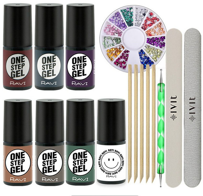 아이빛 컬러 립엔젤 젤네일 라비 7종 네일아트 젤네일세트, 립엔젤_G, 1개