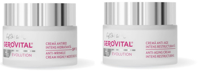 제로비탈 루마니아 다리미 크림 데이 나이트 50ml 2통, 데이크림, 데이크림