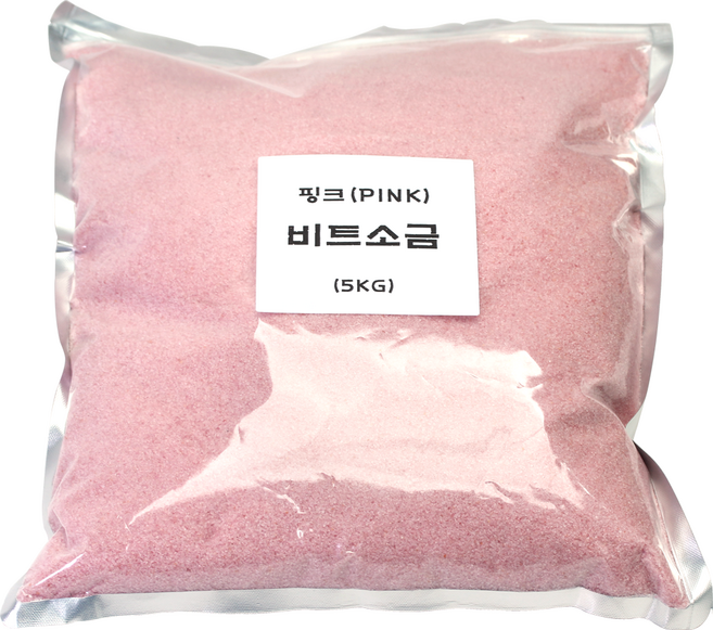 소금나무 핑크 비트 소금 5kg(업소용), 1개, 5kg