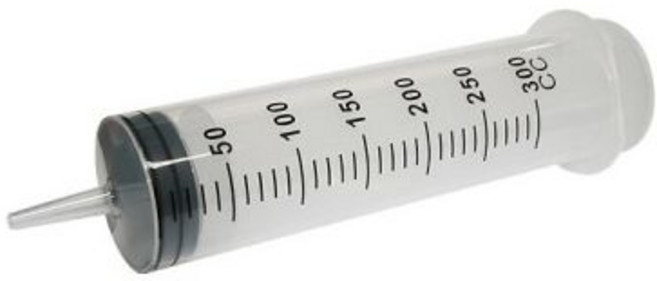 잉크충전 오일주입 및 공업용 주사기 300cc 롱타입, 잉크충전 오일주입 및 공업용 주사기 - 300cc 롱타, 1개