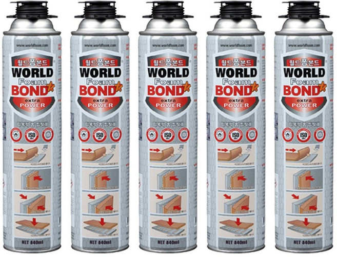 다목적 월드폼 BOND B2 건용 5개입다팔자DB