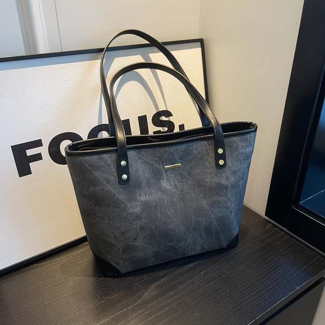 YioYcc 여성 숄더백 데일리가방 간략하다 토트백 패션 여성 가방